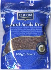 East End Mustard Seeds (Brown) 100g