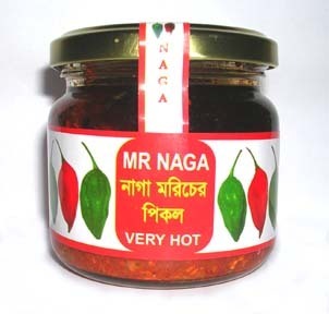 Mr Naga Very Hot Chilli Pickle 0.5lb
