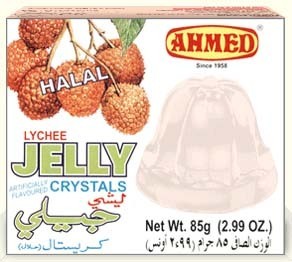 Ahmed Lychee Jelly (Halal) 85g