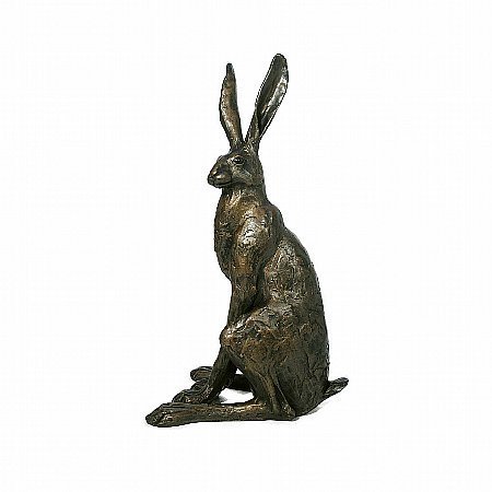 Bronze Frith Sculpture, Sitting Hare - Large