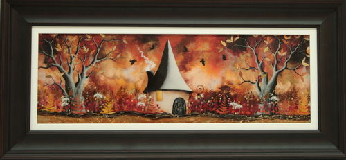 Autumn Woodland Hide Away by Sarah Ewing