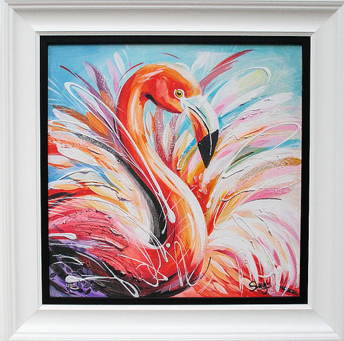 Flamingo by Susan B Leigh