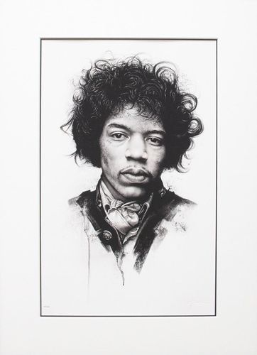 Jimi Hendrix by Gary Mossman