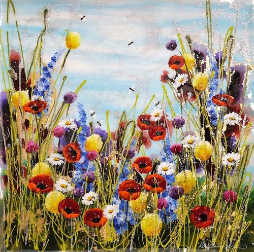 Summer Meadow Glory by Rozanne Bell