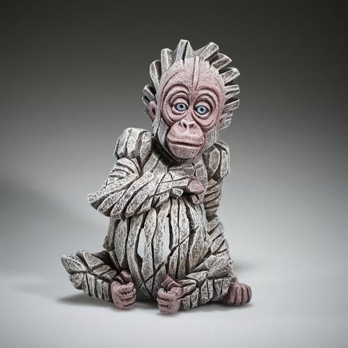 Baby Orangutan 'Alba' White from Edge Sculpture