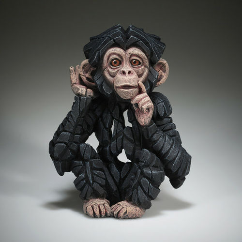 Baby Chimpanzee 'Hear No Evil' from Edge Sculpture