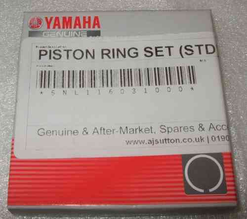 WR250R/X Piston Ring set - Standard - genuine Yamaha part