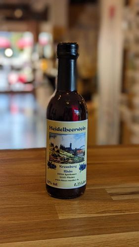 Heidelbeerwein 0,25-l