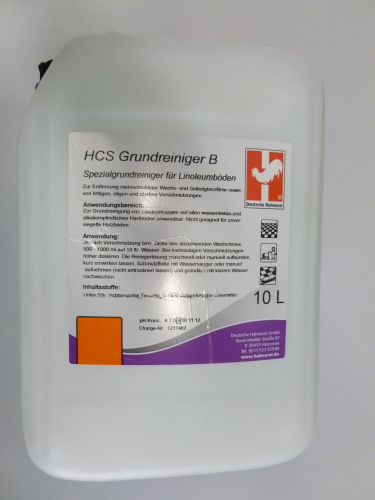 HCS  Grundreiniger B 10 Liter #