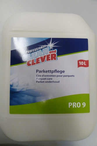 PRO9 Parkettpflege CLEAN and CLEVER  10 L+