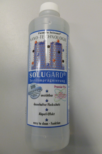 Solution Solugard Textilimprägnierung Imprägnierung auf Basis von Nanotechnologie 500 ml - Flasche #