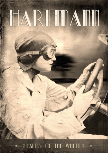 „Hands On The Wheel“ HQ-Poster 100x70cm