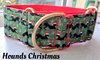 Christmas Martingale Collar 50mm - Christmas Hounds