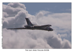The Last Avro Vulcan XH558 - A4 Mounted Photo