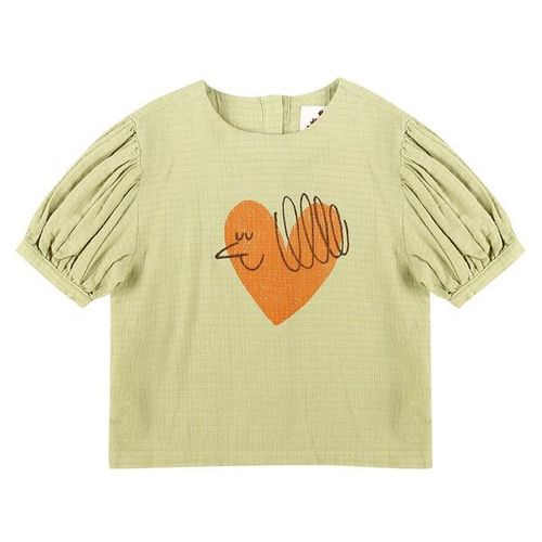 JELLYMALLOW Bluse "heart bird"