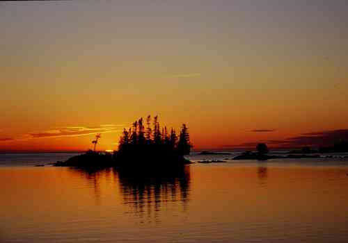 Sonnenuntergang Kanada