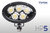 LED Arbeitsscheinwerfer THOMAS HP5-40   funkentstört   40° Abstrahlwinkel