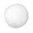 Pompon / Bommel, weiß, 20 mm Durchmesser - 1 Stück