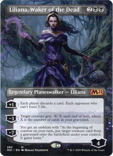 (ALMOST SOLD OUT) LILIANA, WAKER OF THE DEAD - CORE SET 2021