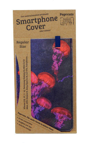 Smartphone Cover aus Tyvek® - Quallen (Regular)