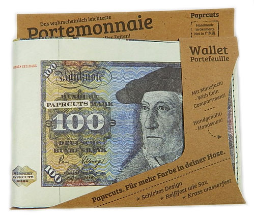 Portemonnaie aus Tyvek® - 100 Mark (Big)
