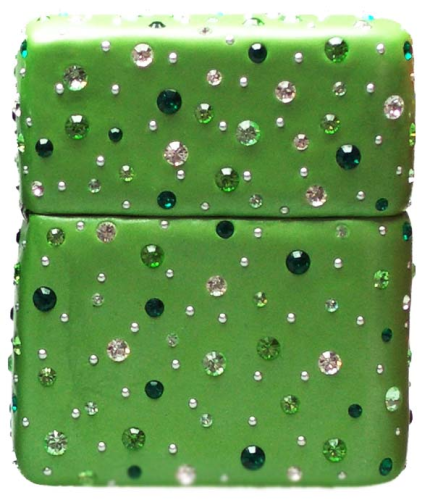 "Swarovski" Z-Plus Interrupt grün crystal emerald
