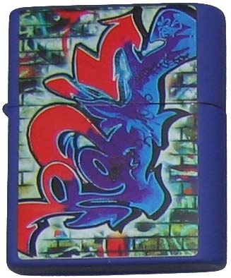 Graffiti, Blau