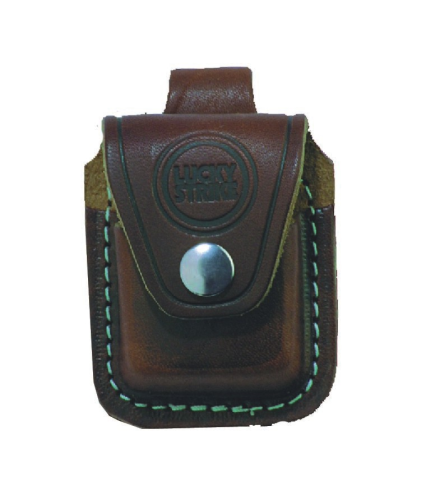 Pouch Lucky Strike, Loop in brown