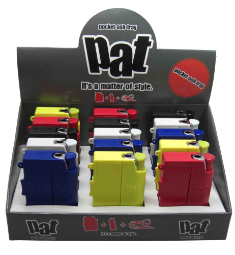 PAT Pocket Ashtray, 5 Farben