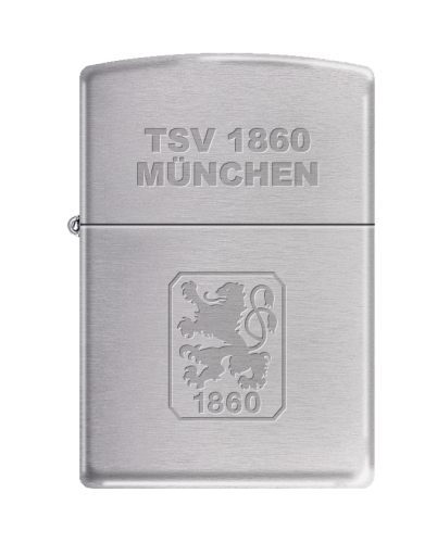 Zippo TSV 1860 München chr. geb. geätzt