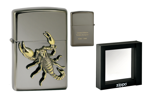 Zippo golden Scorpion Ltd. 1.000 Stk.