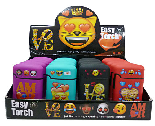 V-Fire Easy Torch 8 Rubber "Emoji Love " 4 Designs