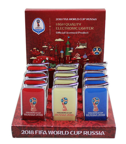 „Fifa Worldcup Russia“ Metal Lighter Logo