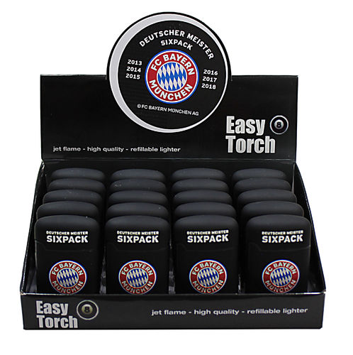 Easy Torch „FC Bayern Sixpack“ black Relief